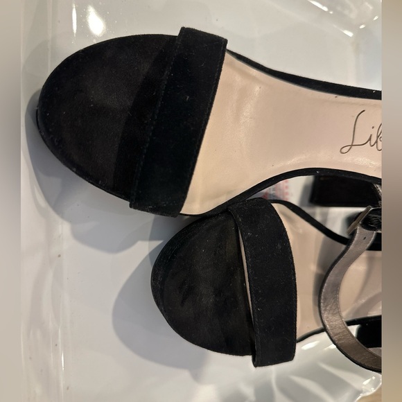 Amanda Womens Faux
Suede Ankle Strap Platform Pumps Size 8 - Picture 2 of 7